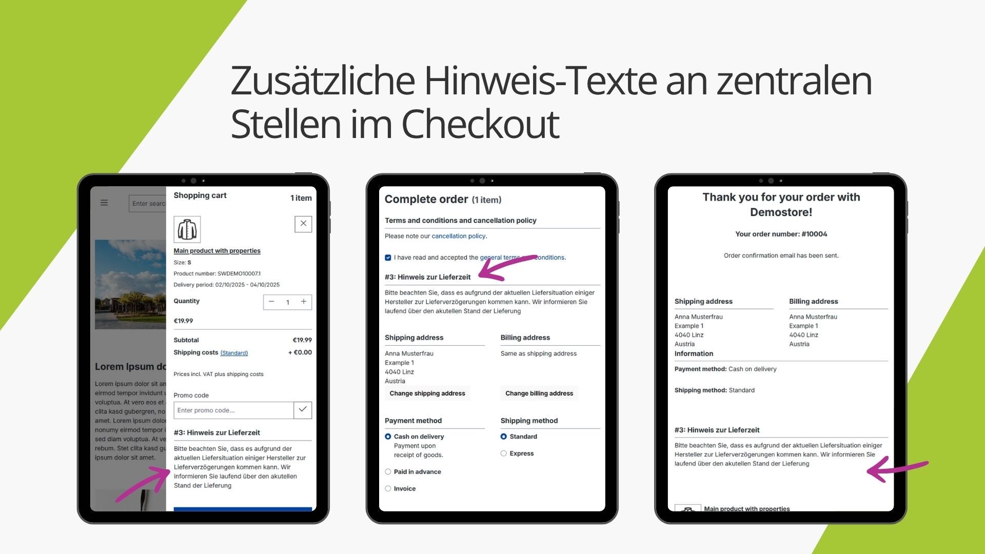 AcrisCheckoutInfoTextCS