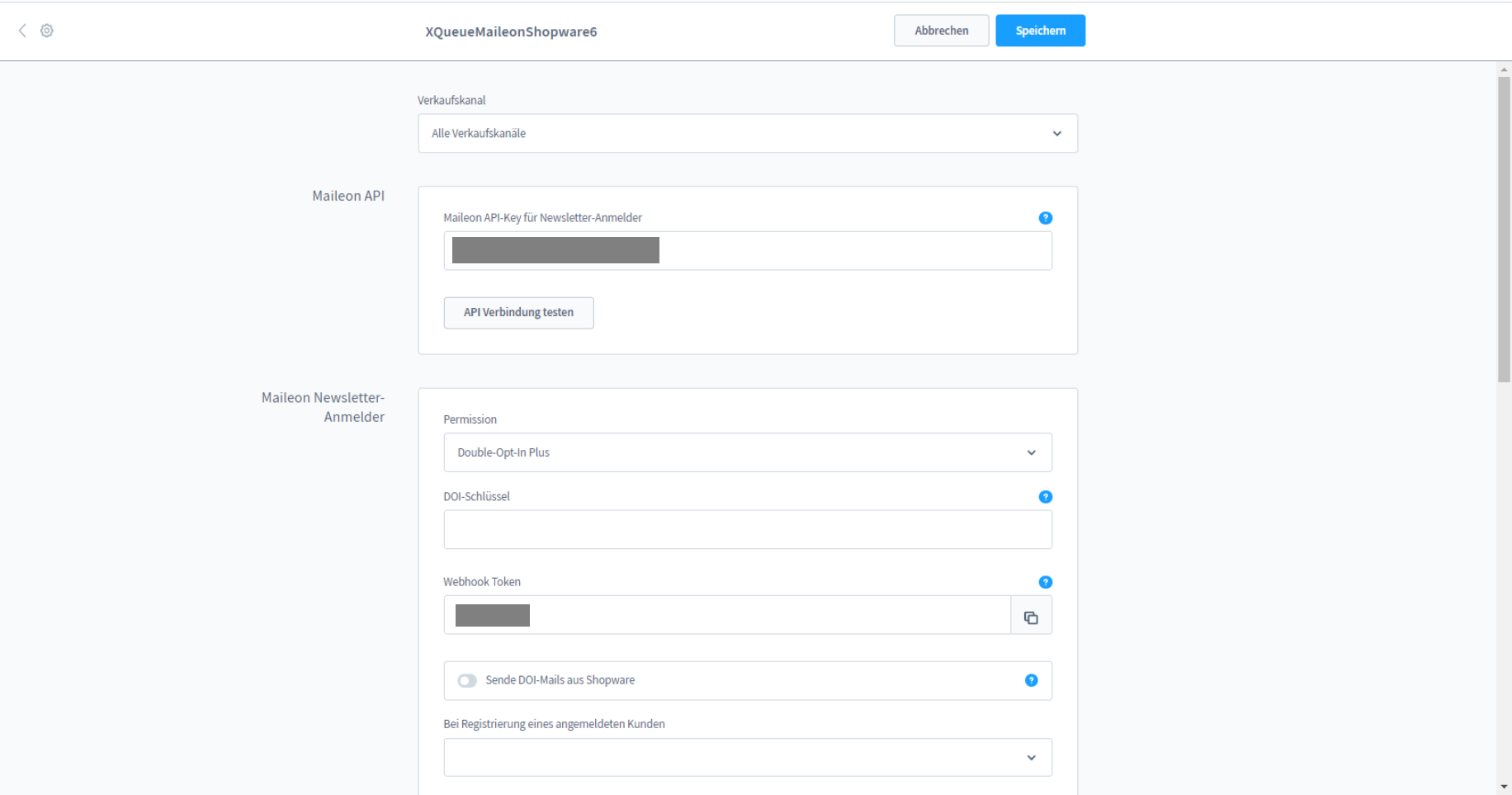 XQueueMaileonShopware6
