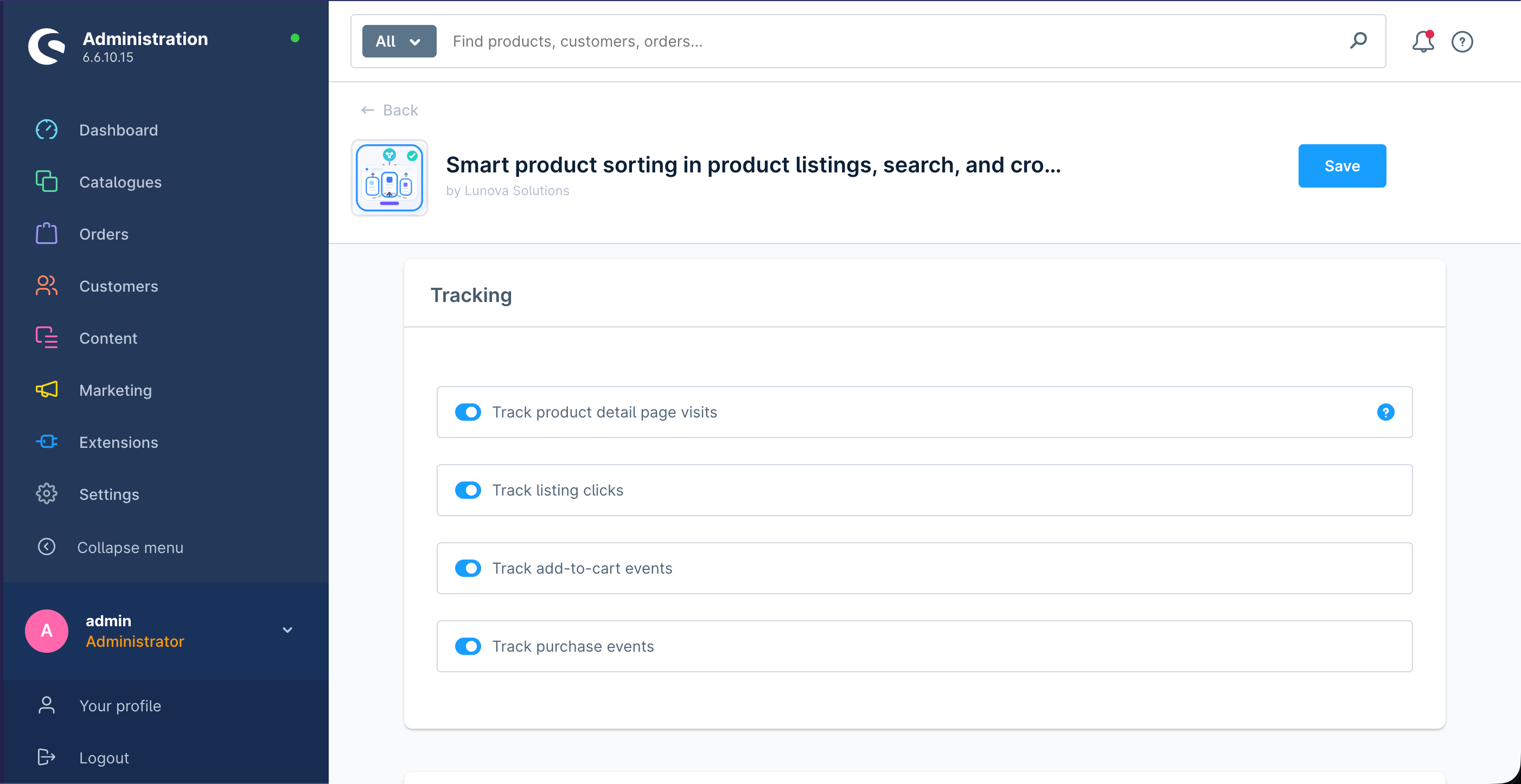 LunovaIntelligentSorting