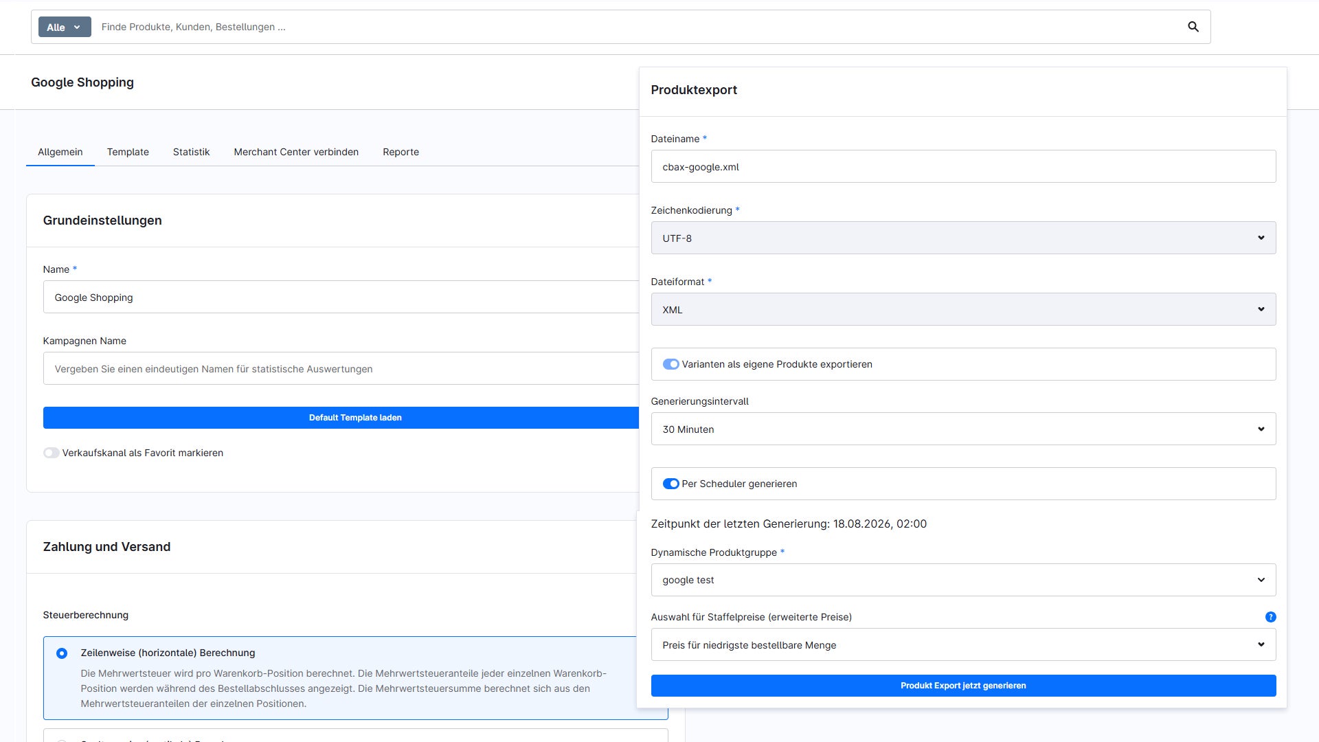 CbaxModulGoogleShopping