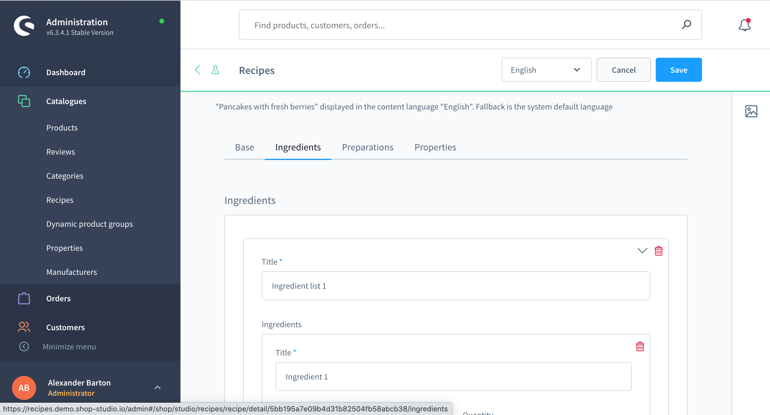 ShopStudioRecipes