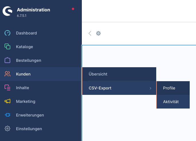 CnkPlatformCustomerCsvExport