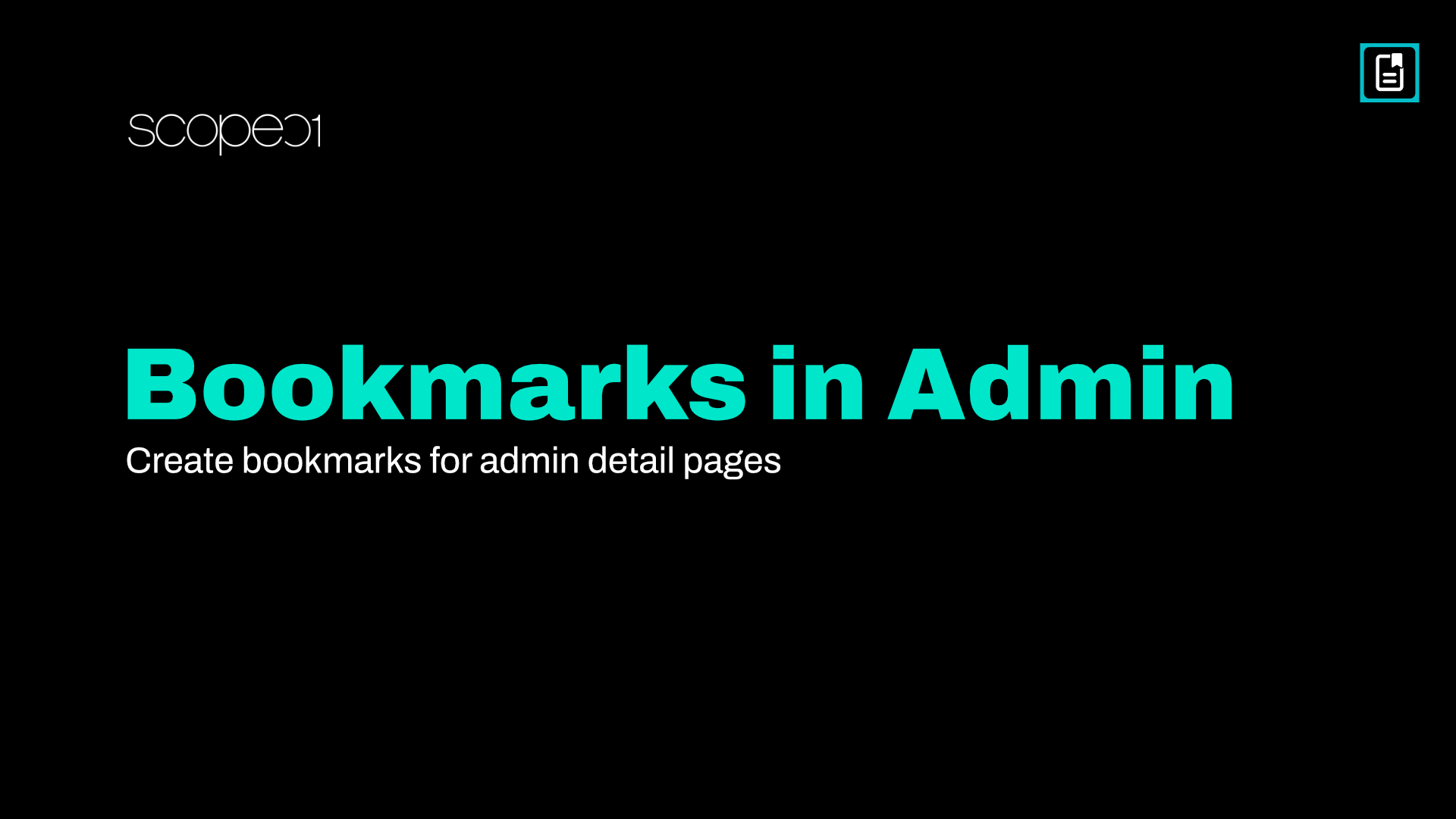 ScopBookmarks