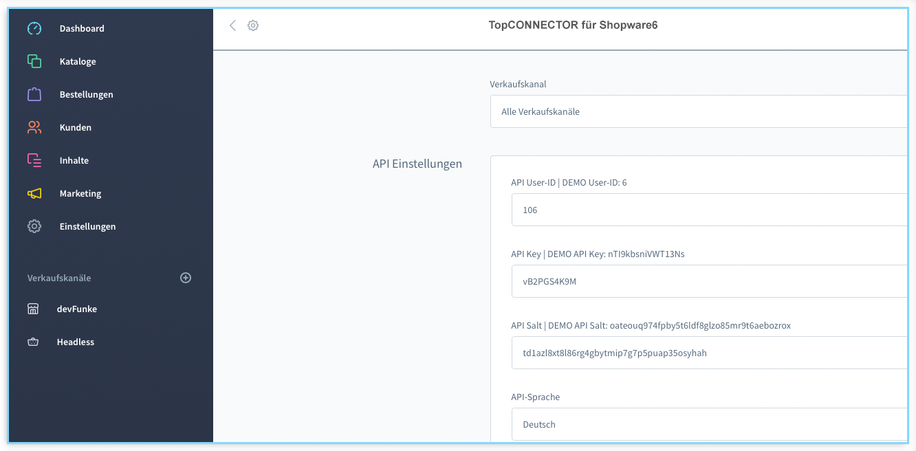 TopdataConnectorSW6