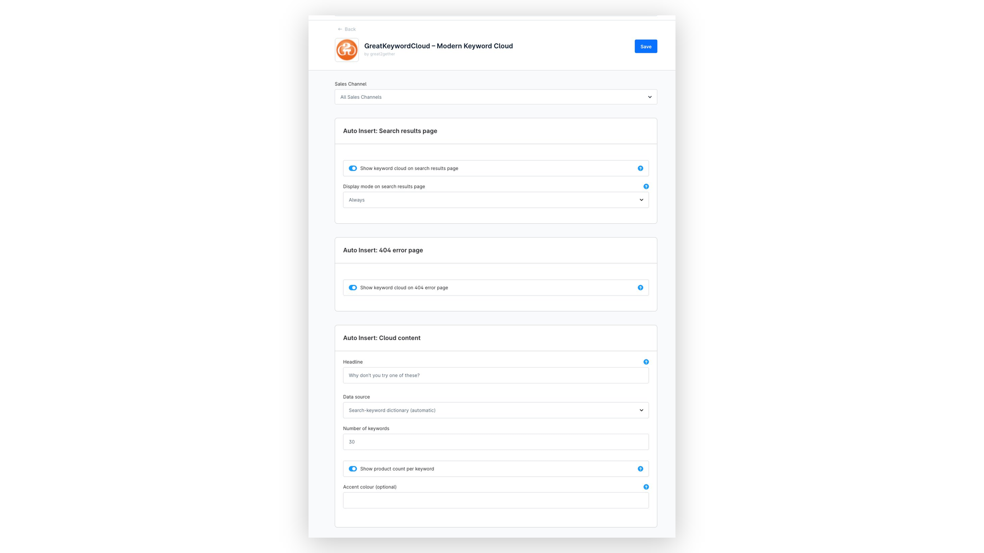 GreatKeywordCloud