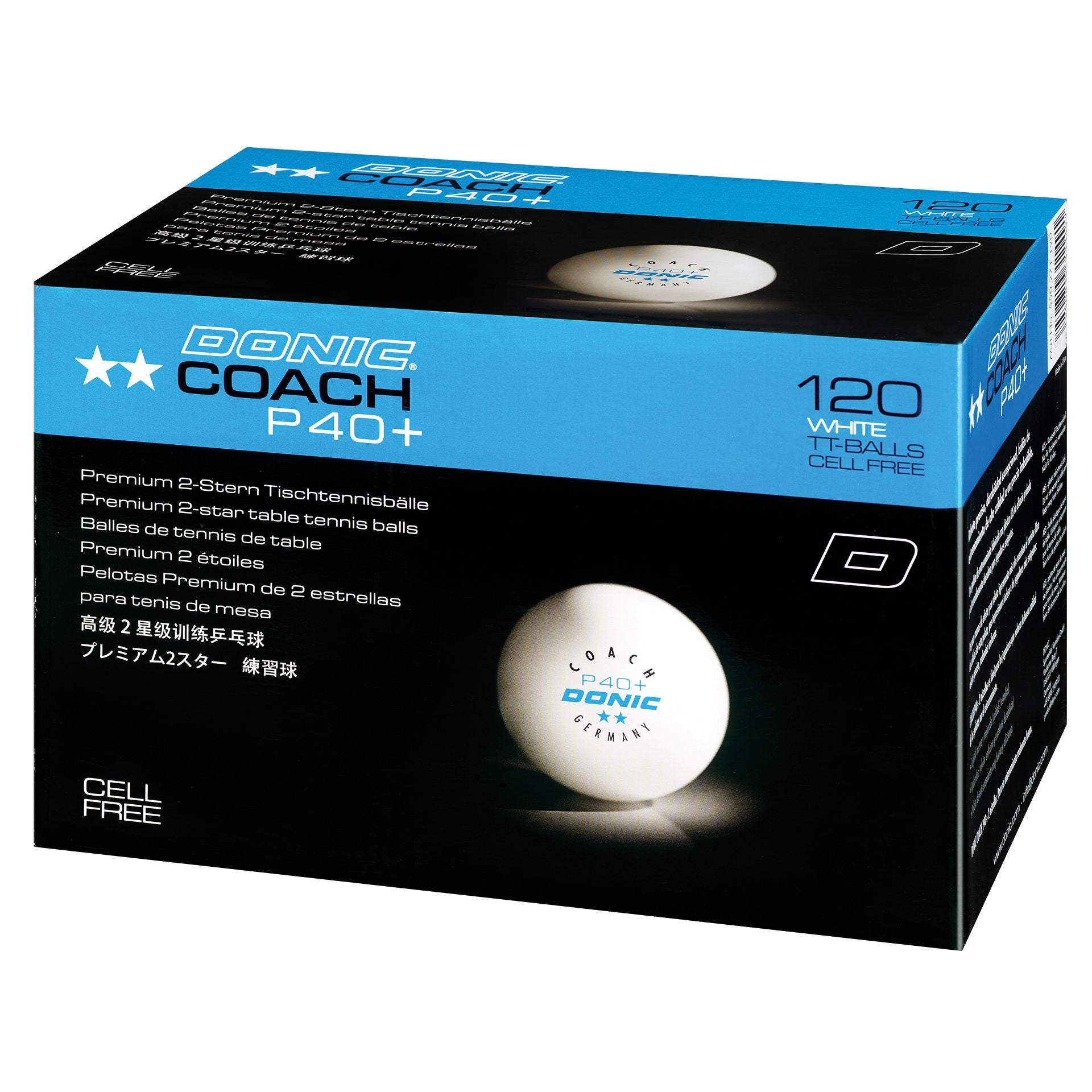 DONIC Coach P40+ ** Cell Free