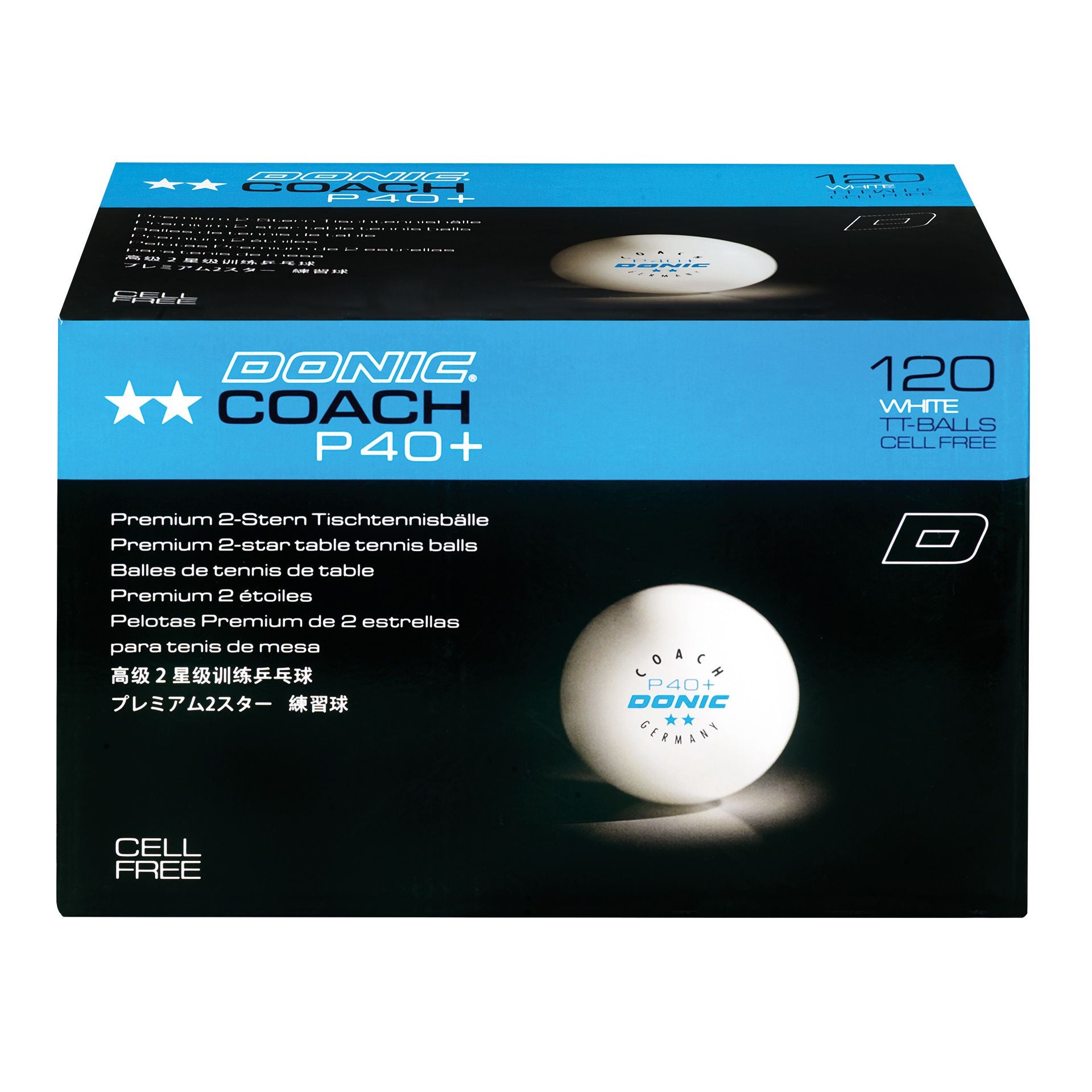 DONIC Coach P40+ ** Cell Free