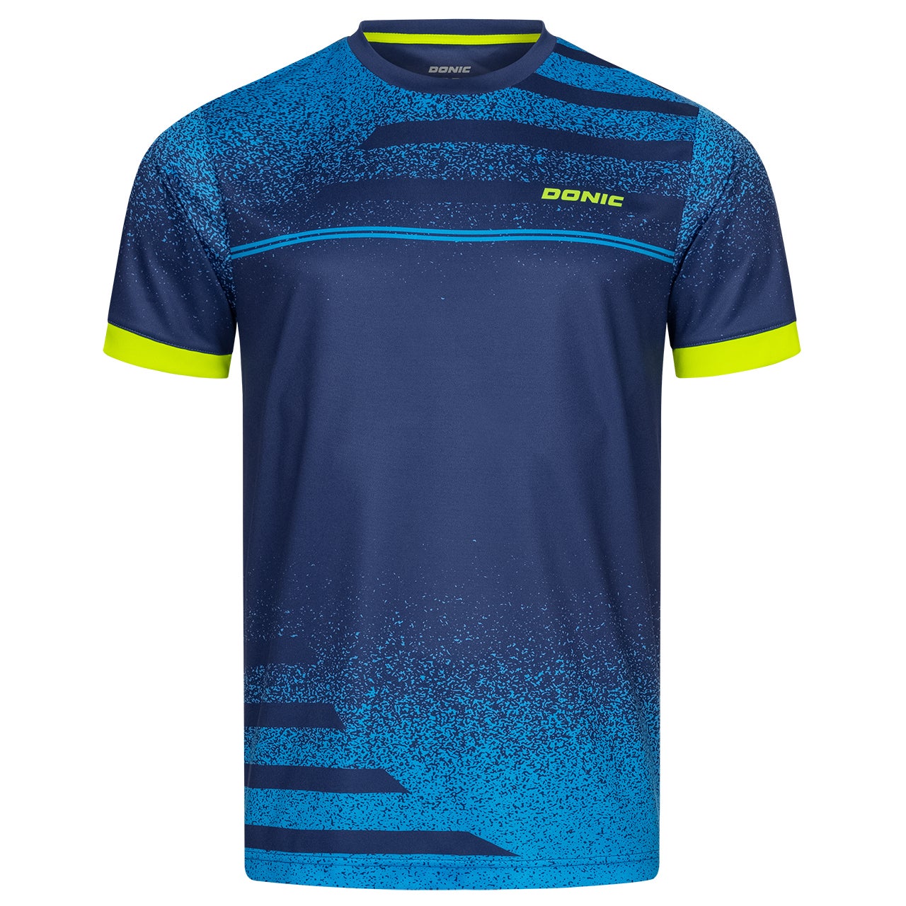 Donic T-Shirt Atlas marine-cyanblau Donic T-Shirt Atlas marine-cyanblau