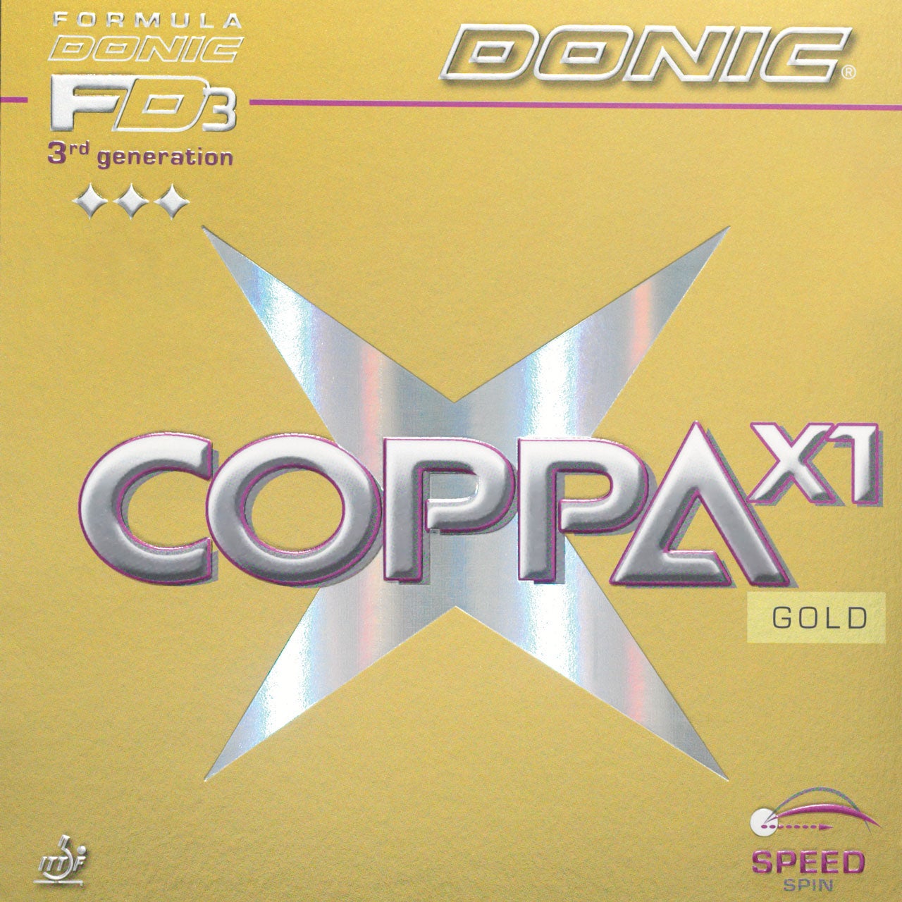 DONIC Coppa X1 Gold