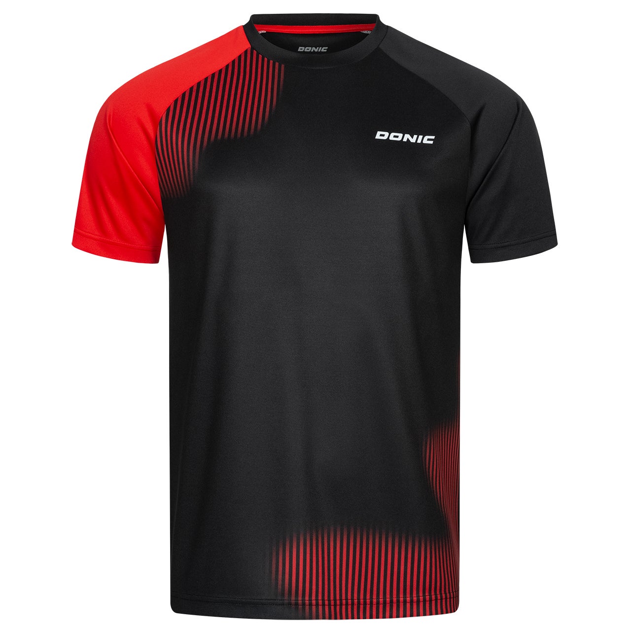 Donic T-Shirt Peak Schwarz-Rot Donic T-Shirt Peak Schwarz-Rot