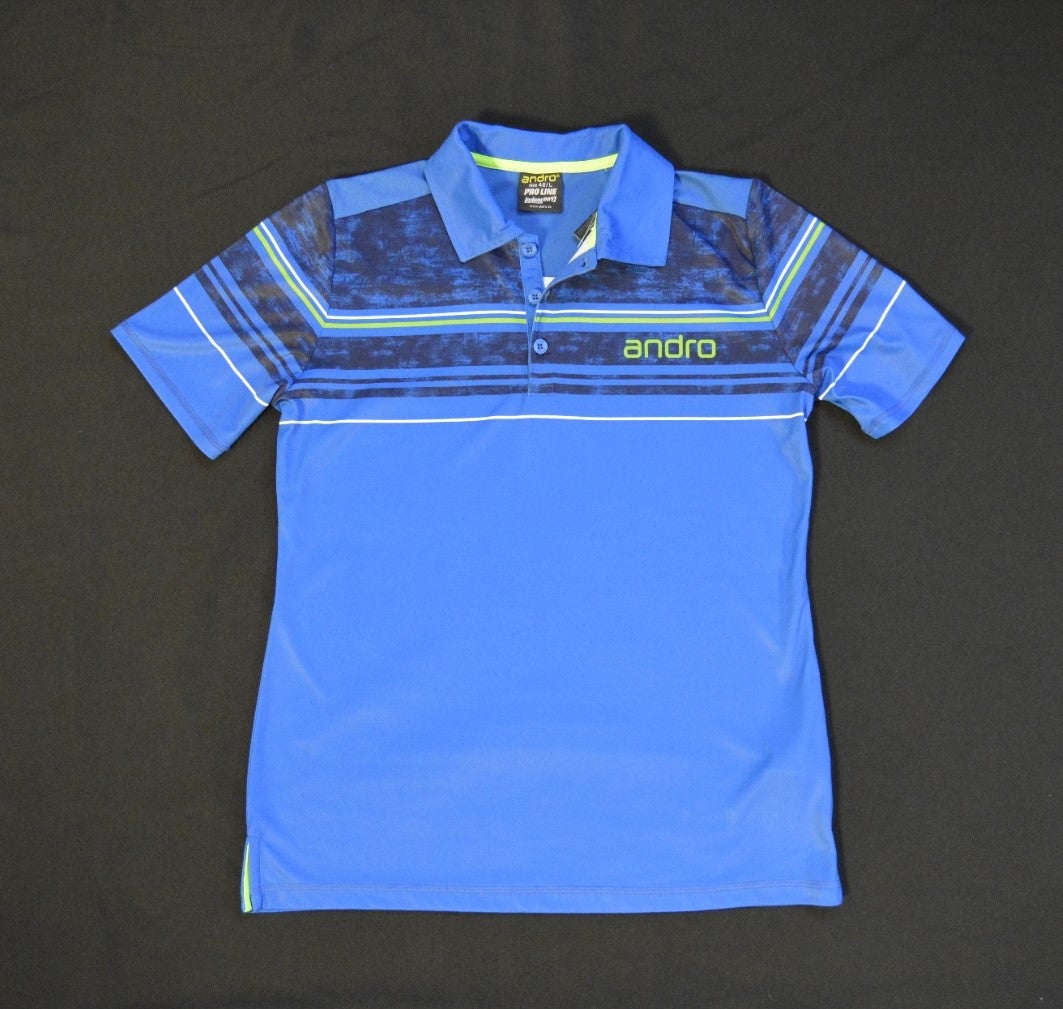 ANDRO Shirt Carter Woman Blue/Green 42/L