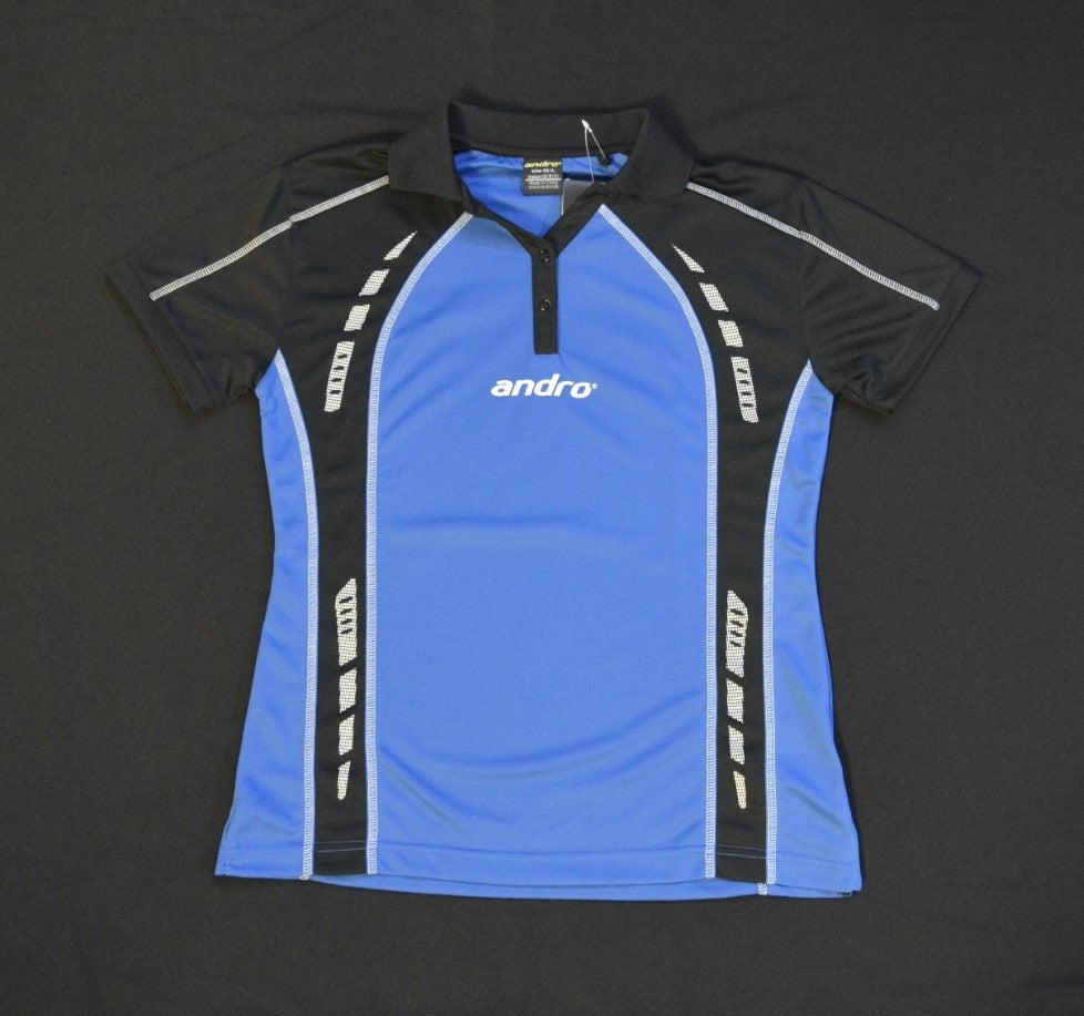 ANDRO Hemd Mago Woman blau-schwarz 42/L