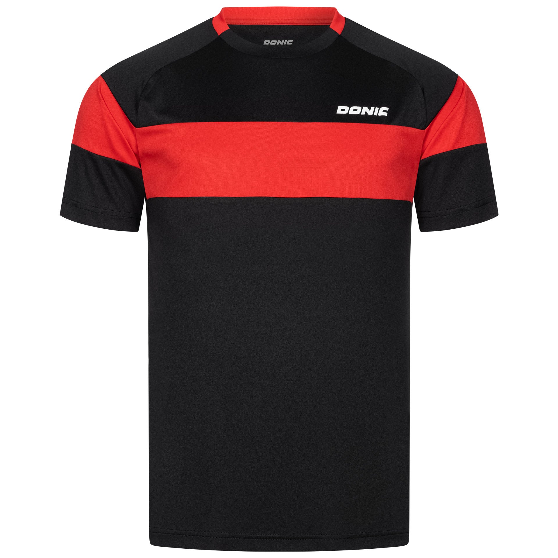 Donic T-Shirt Slate schwarz-rot