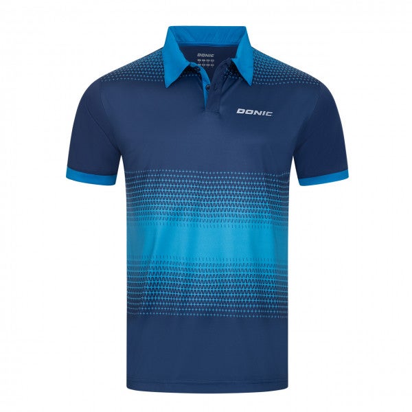 Donic Polo Push marine-cyanblau Donic Polo Push marine-cyanblau