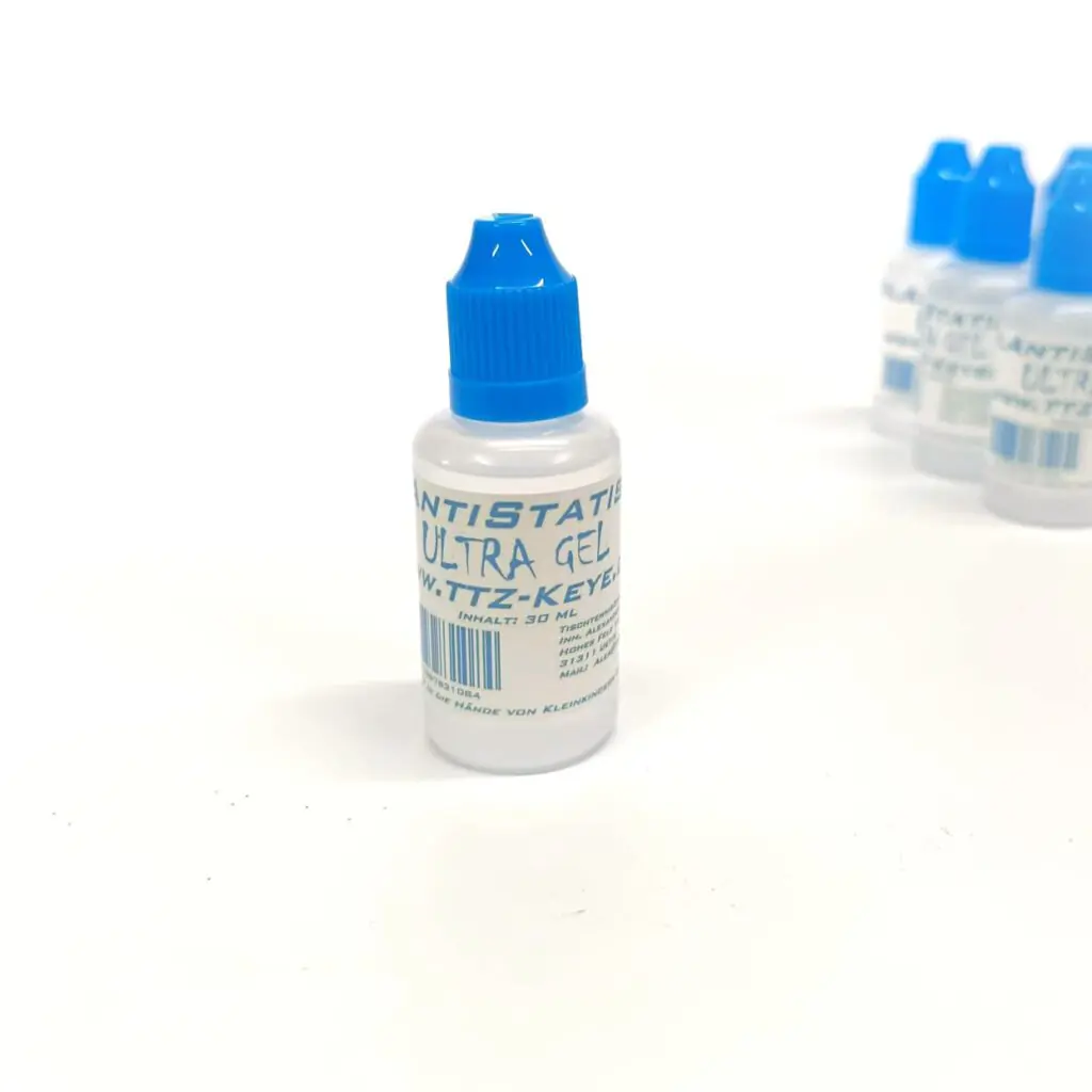 GlAntiStatisch Ultra Gel, der Glattantireiniger 30 ml
