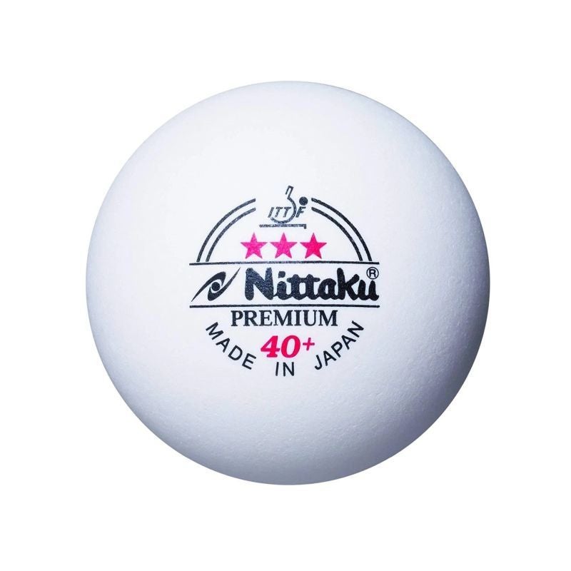 Nittaku Super Ball Angebot 120 Premium 40+ *** und 120 J-Top 40+ Farbe Weiß