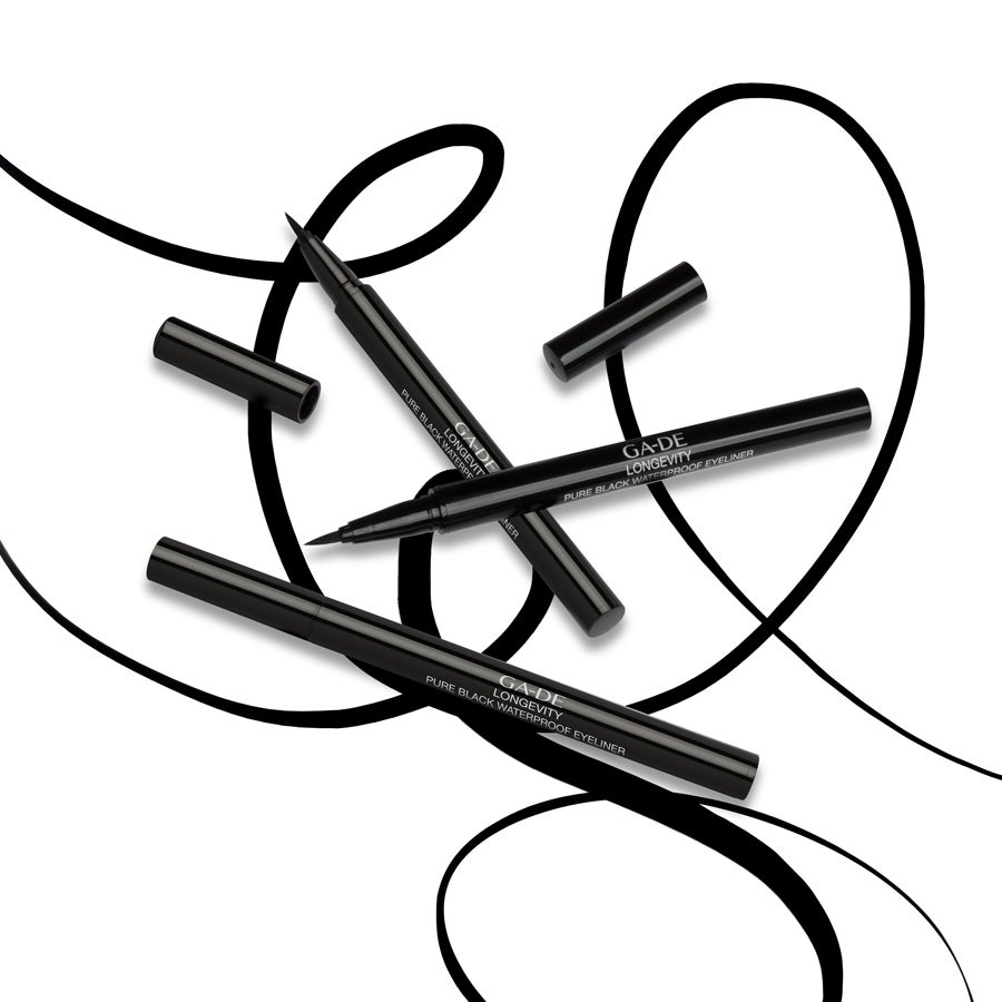 GA-DE LONGEVITY PURE BLACK WATERPROOF EYELINER