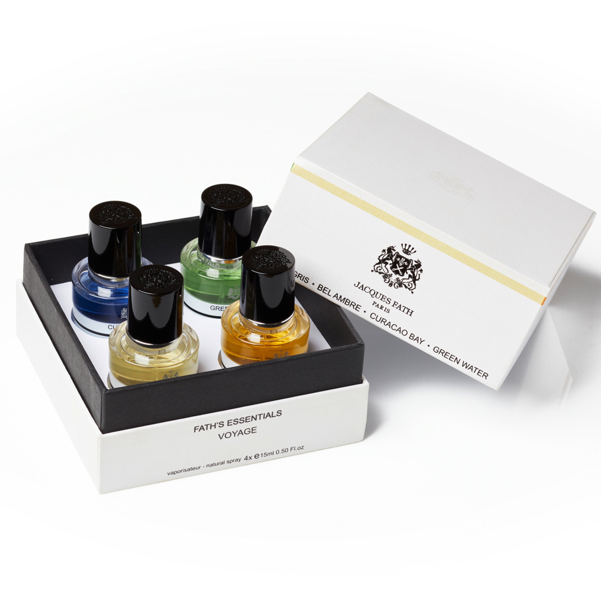 JACQUES FATH - COFFRET - VOYAGE EDP - 4x15ML