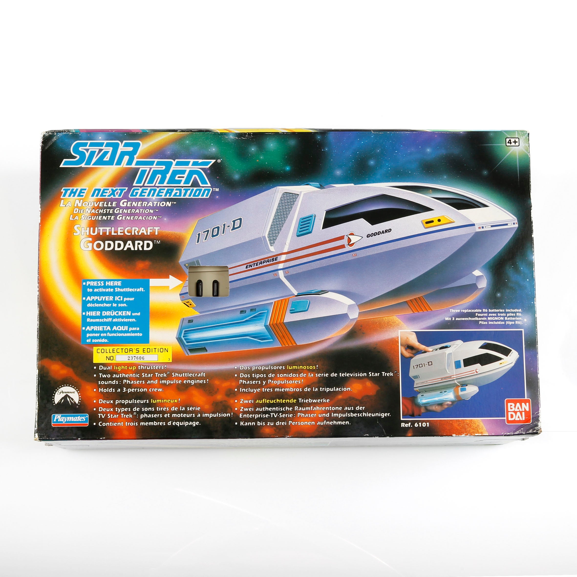 Shuttle Goddard - model with light and sound effects Star Trek Shuttle Goddard - model with light and sound effects Star Trek