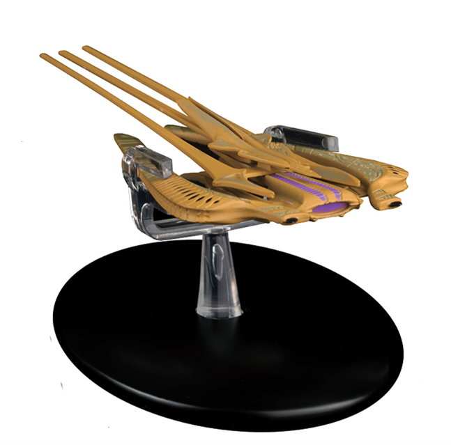 #081 Deutsches  Xindi-Reptilian Warship mit Magazin Eaglemoss Star Trek