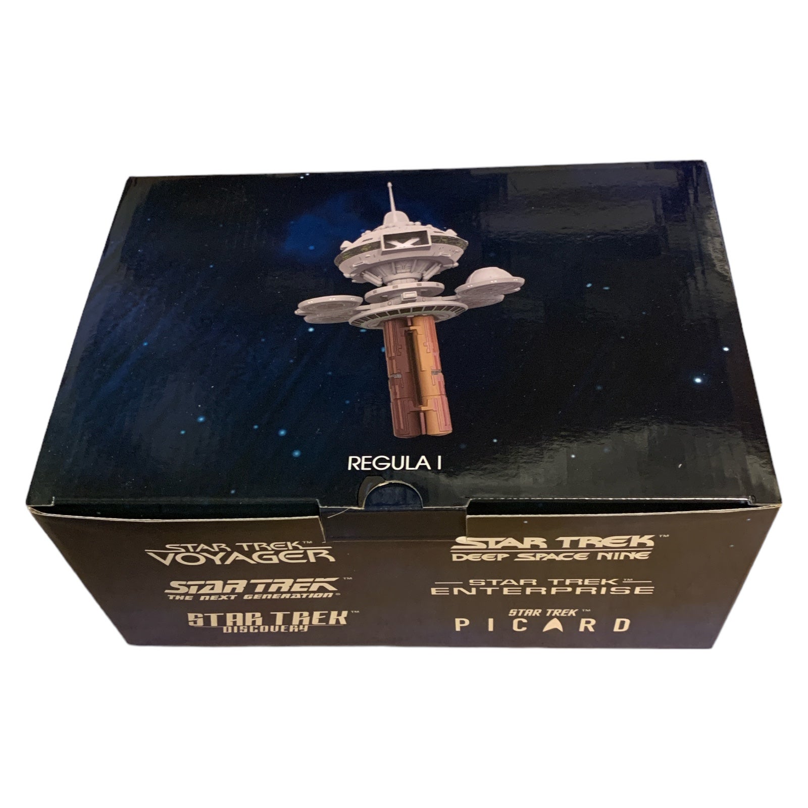 XL SP#24 Regula I Space Laboratory Star trek Metall Modell 18cm Eaglemoss