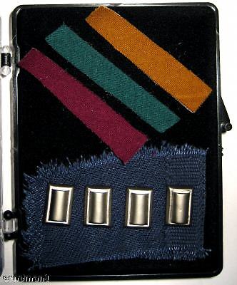 Rankpin Set mit original Stoffmustern - Enterprise NX-01 - 8-teilig Rankpin Set mit original Stoffmustern - Enterprise NX-01 - 8-teilig