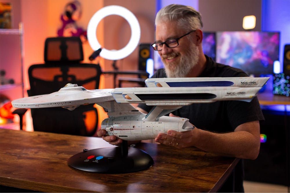 Star Trek: The Motion Picture DieCast Replik 1/350 USS Enterprise NCC-1701 Raumschiff Modell  87 cm von Tomy