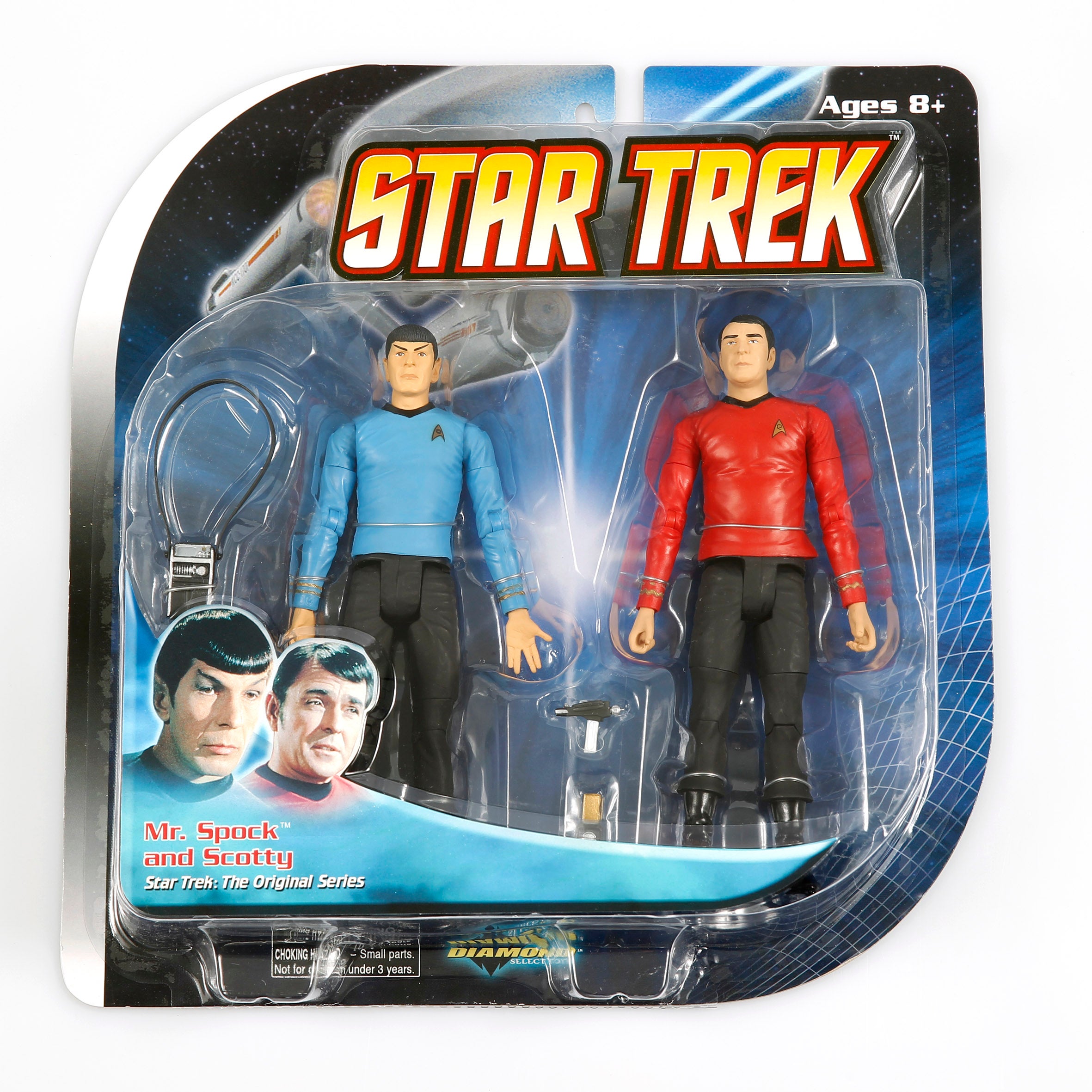 Spock + Scotty - Action Figures 2 Pack - Star Trek Spock + Scotty - Action Figures 2 Pack - Star Trek