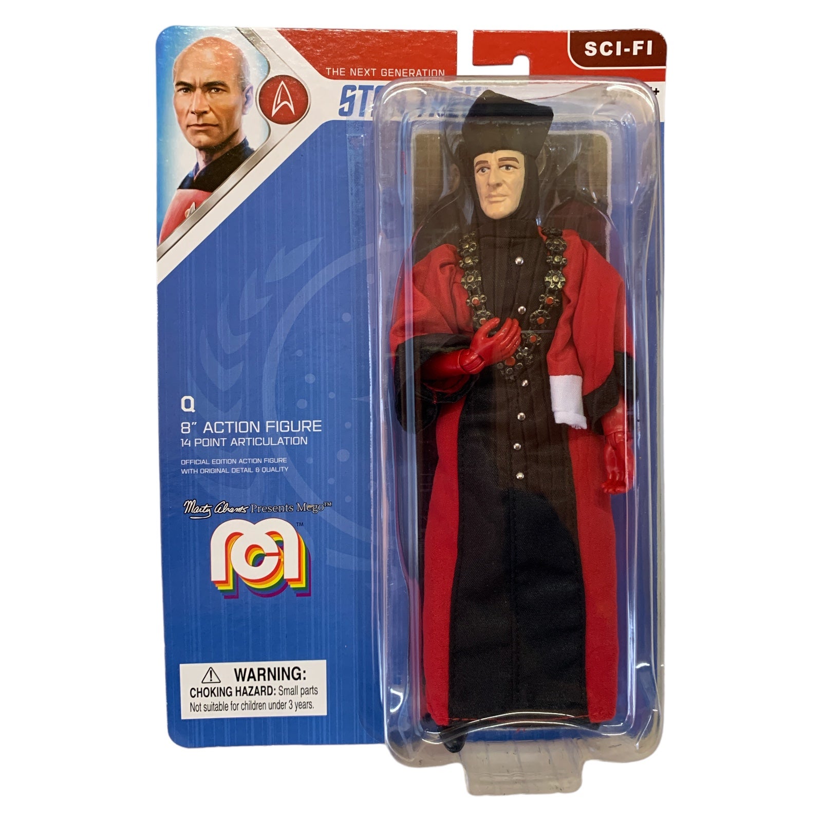 Q Next Generation Star Trek Action Figure 20 cm MEGO Q Next Generation Star Trek Action Figure 20 cm MEGO