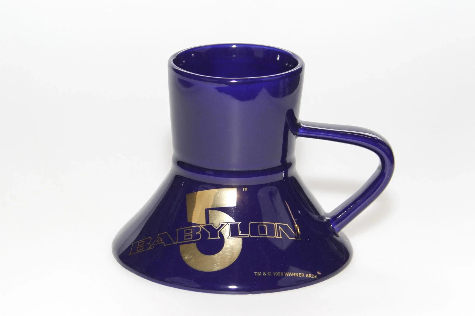 Babylon 5 - Warp Speed Tasse24-Karat Gold Auflage Kobald Blau