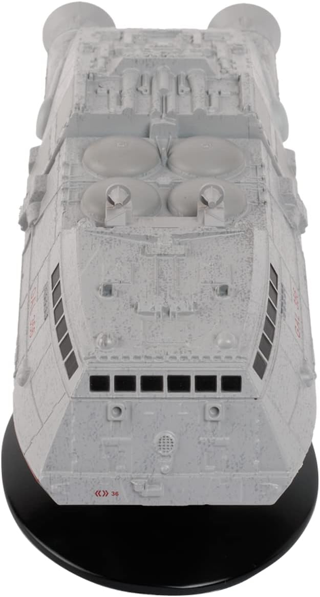 - BSG #24 Colonial Shuttle Battlestar Galactica Raumschiff Modell mit englischem Magazin Eaglemoss