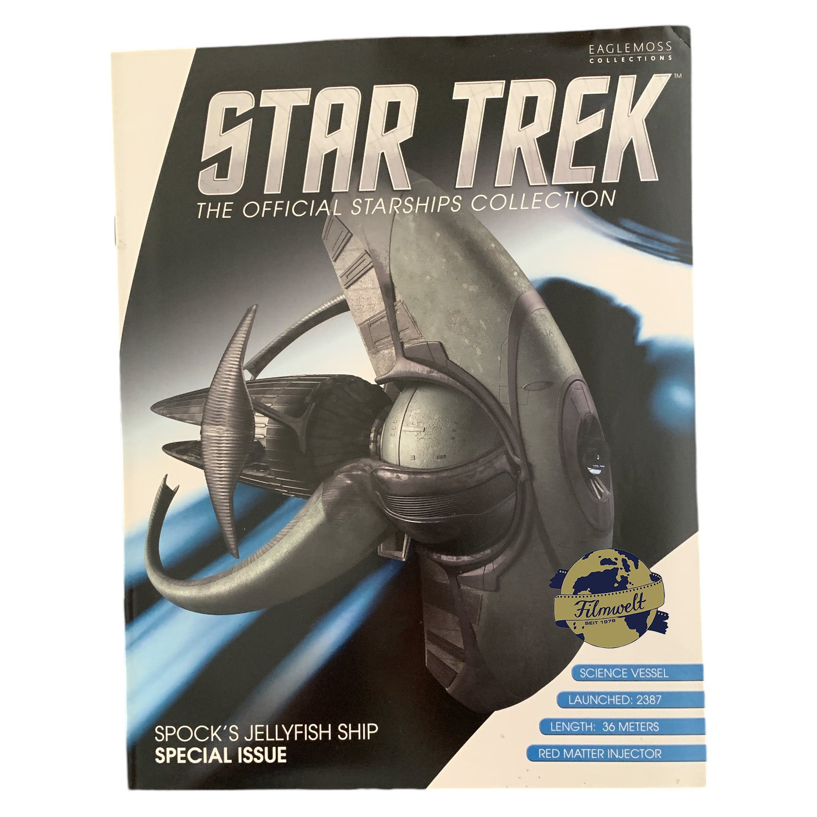 englisches Magazin zu Spock´s Quallenschiff Star Trek Raumschiff Modellvon Eaglemoss nur das Magazin englisches Magazin zu Spock´s Quallenschiff Star Trek Raumschiff Modellvon Eaglemoss nur das Magazin