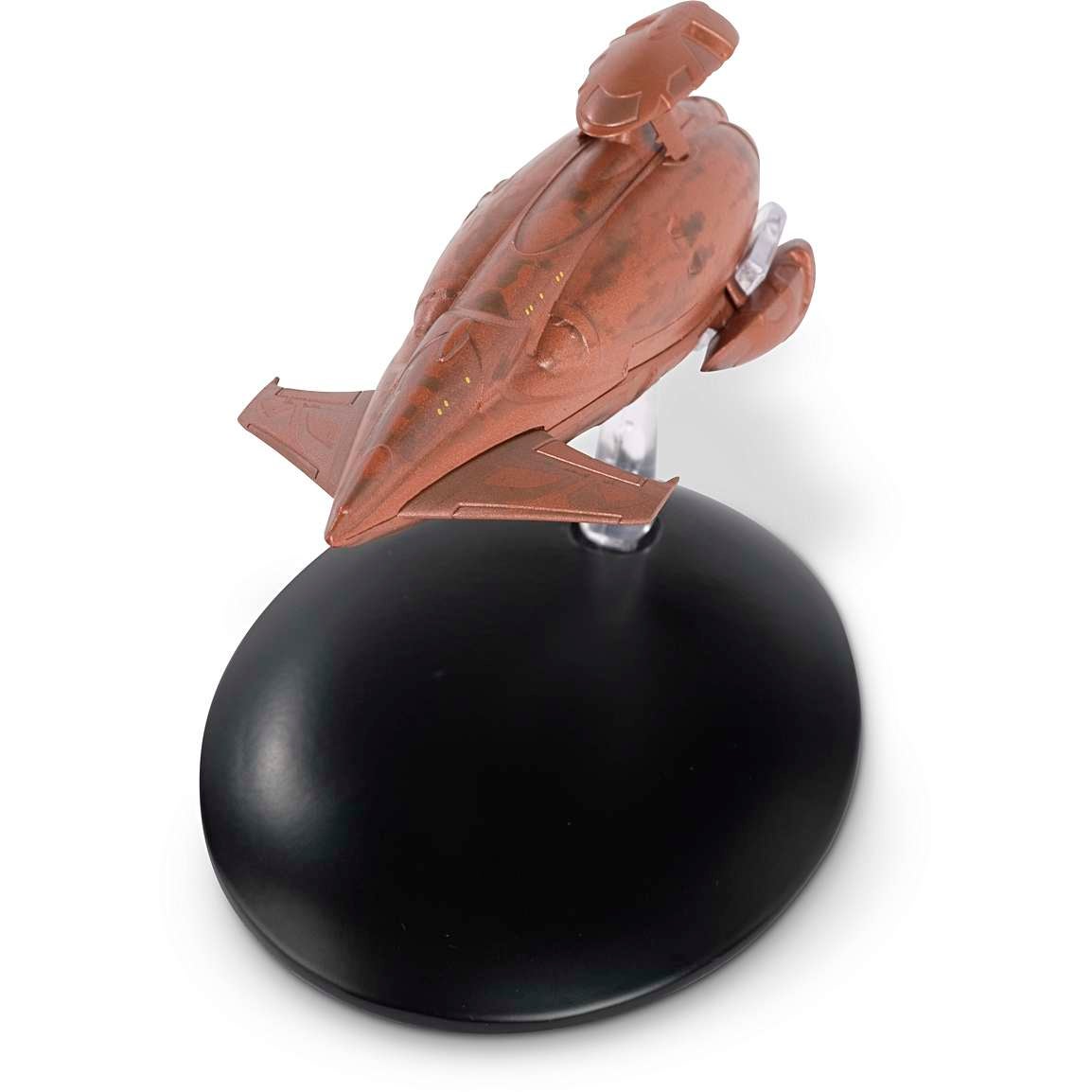 - #155 Deutsche Vulkanisches Forschungsschiff D'Vahl Star Trek Raumschiff Modell mit Magazin Eaglemoss