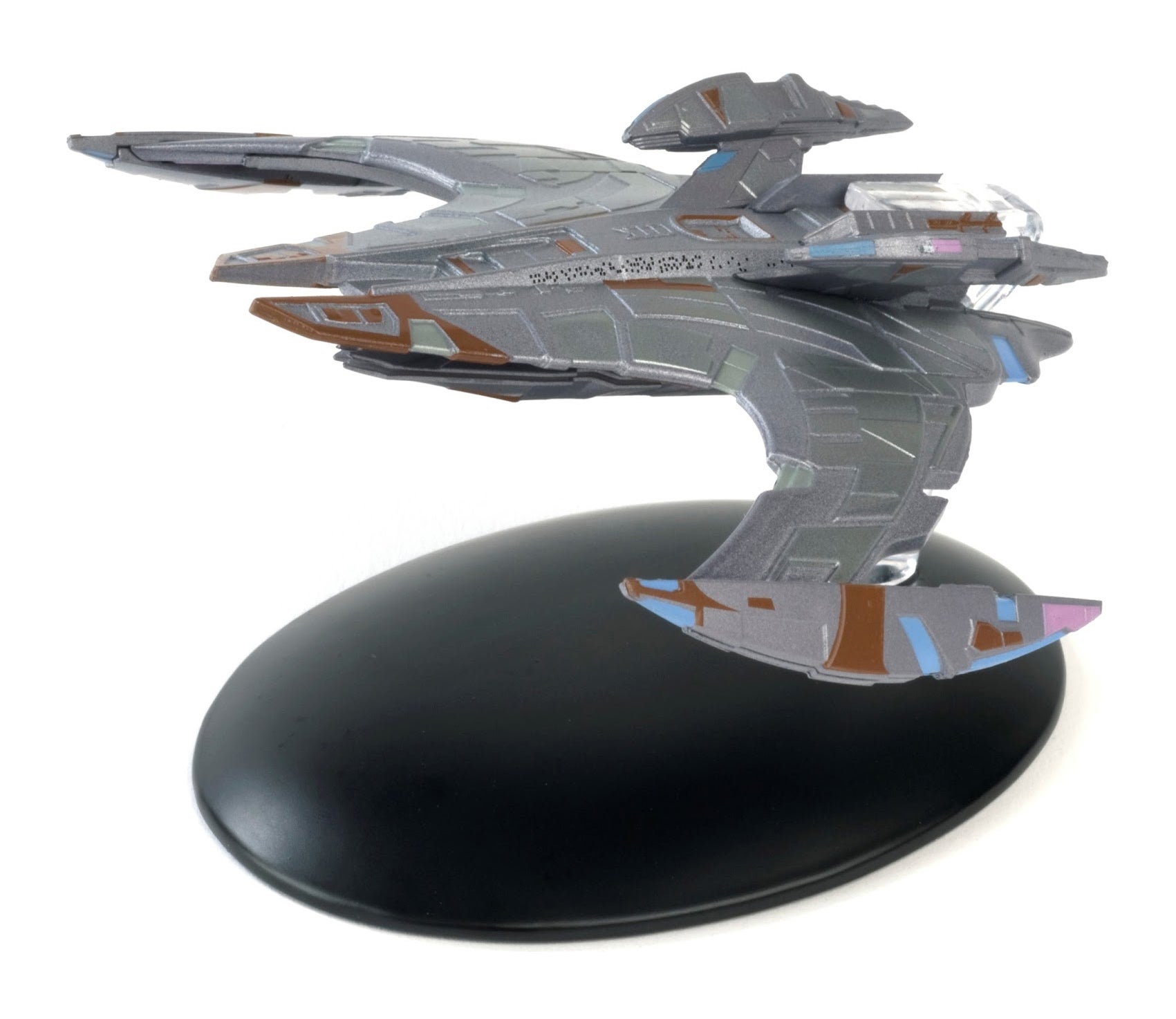 #013 deutscher Jem'Hadar Battlecruiser mit Magazin #11 Eaglemoss Star Trek Raumschiff Modell 