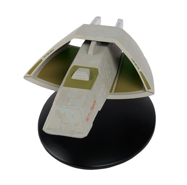 -#141 Deutsche Vulcan T'Pau NSP-17938 Star Trek Raumschiff Modell mit Magazin Eaglemoss