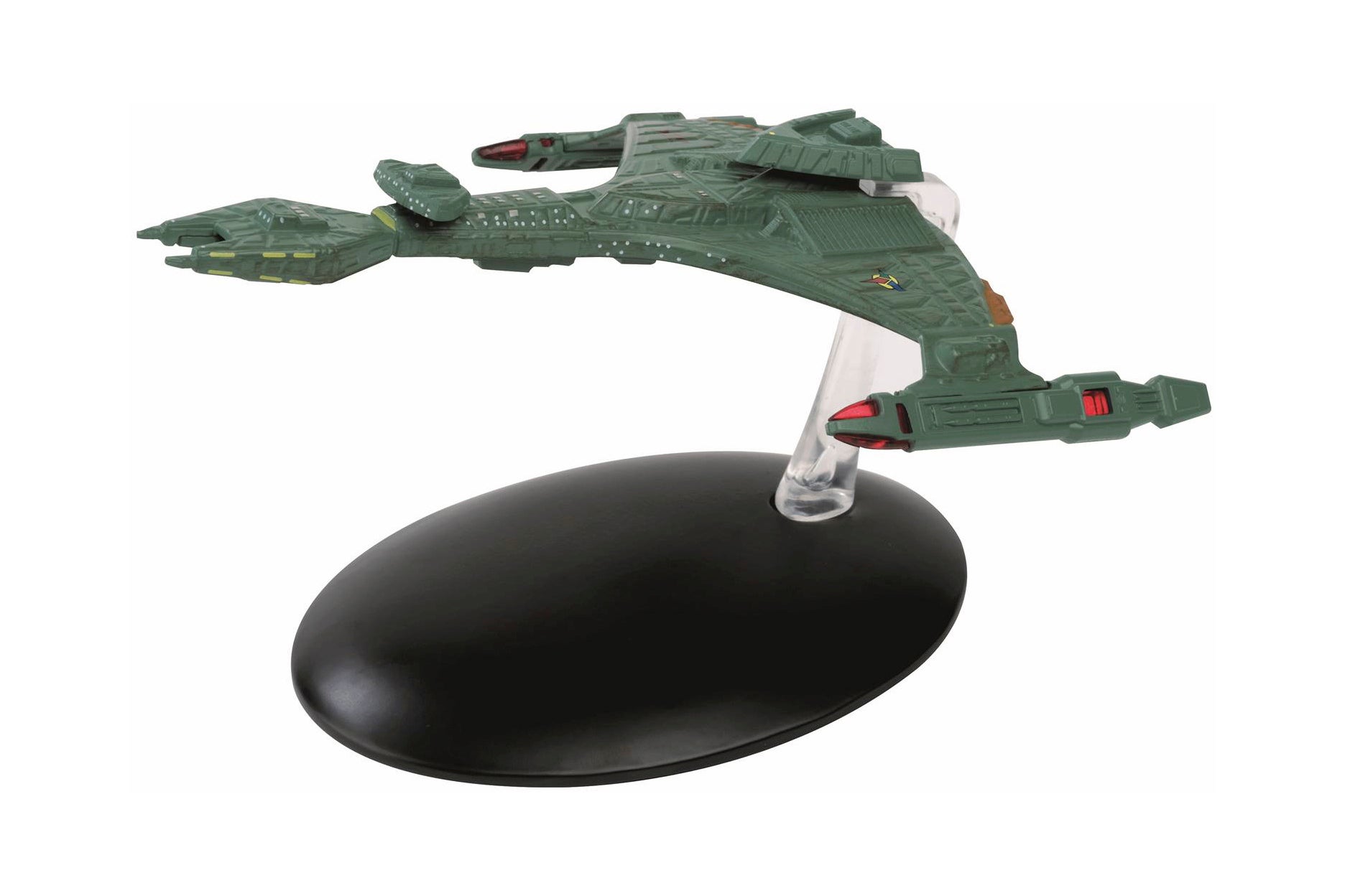 #020 Klingon Attack Cruiser Raumschiff Modell Star Trek Eaglemoss #020 Klingon Attack Cruiser Raumschiff Modell Star Trek Eaglemoss