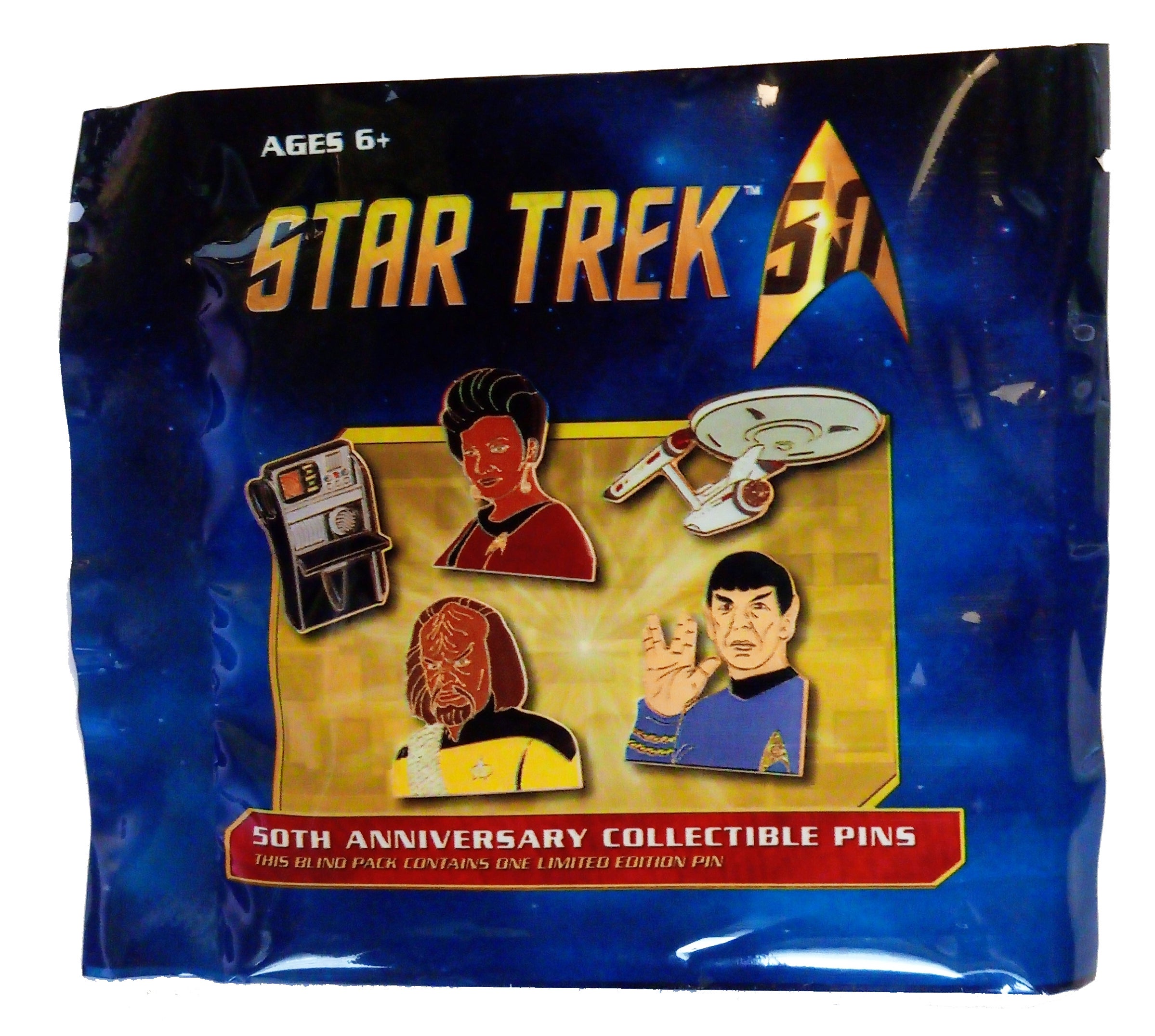 -U.S.S. Enterprise NCC-1701-D offizieller Sammler Pin Star Trek Next Generation