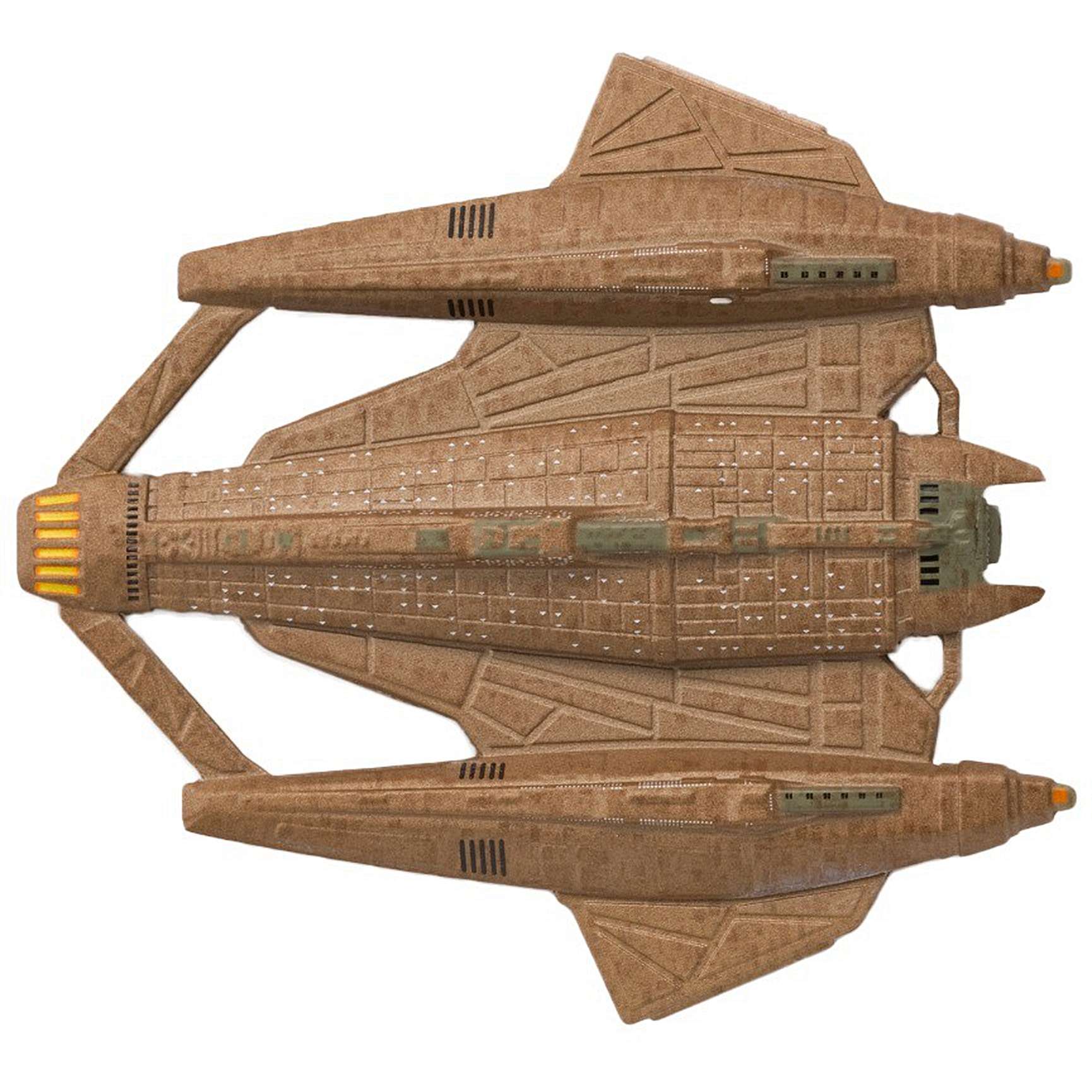 - #179 englisches Vidiian  Raumschiff Modell mit Magazin Star Trek Eaglemoss