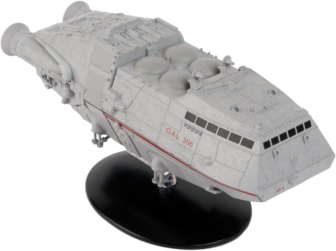 - BSG #24 Colonial Shuttle Battlestar Galactica Raumschiff Modell mit englischem Magazin Eaglemoss