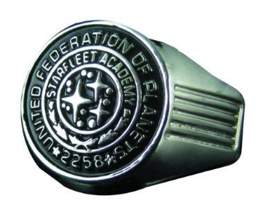 Starfleet Academy Ring Star Trek 2009 Pop Replica Starfleet Academy Ring Star Trek 2009 Pop Replica