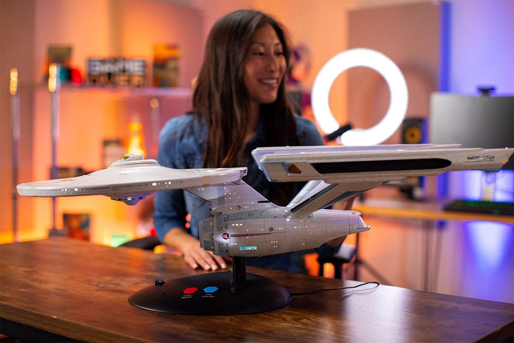 Star Trek: The Motion Picture DieCast Replik 1/350 USS Enterprise NCC-1701 Raumschiff Modell  87 cm von Tomy