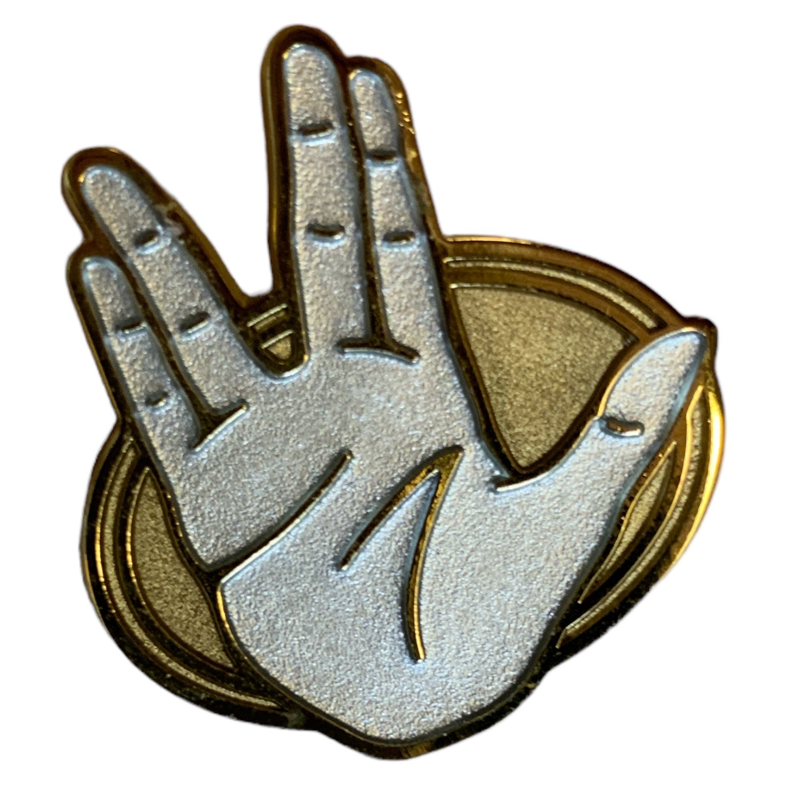 Spock Gruß Pin Star Trek Live Long and Prosper Spock Gruß Pin Star Trek Live Long and Prosper