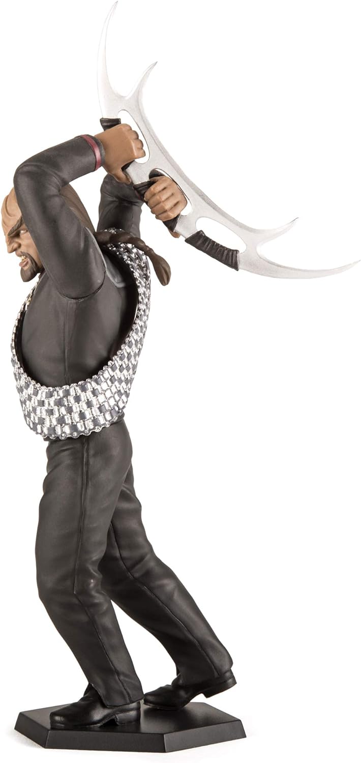 Worf Klingon 1:12 Figure Star Trek Master Series QMX Worf Klingon 1:12 Figure Star Trek Master Series QMX