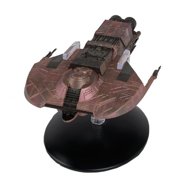 - #143 deutsches  Merchantman Star Trek Raumschiff Modell mit Magazin Eaglemoss