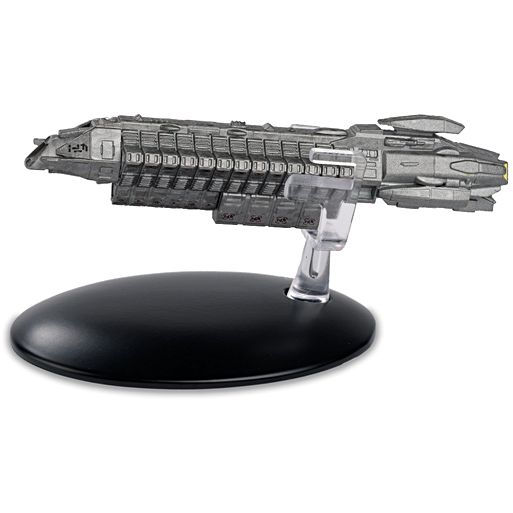 #167 englische Axanar Cargo Vessel Raumschiff Modell mit Magazin Eaglemoss