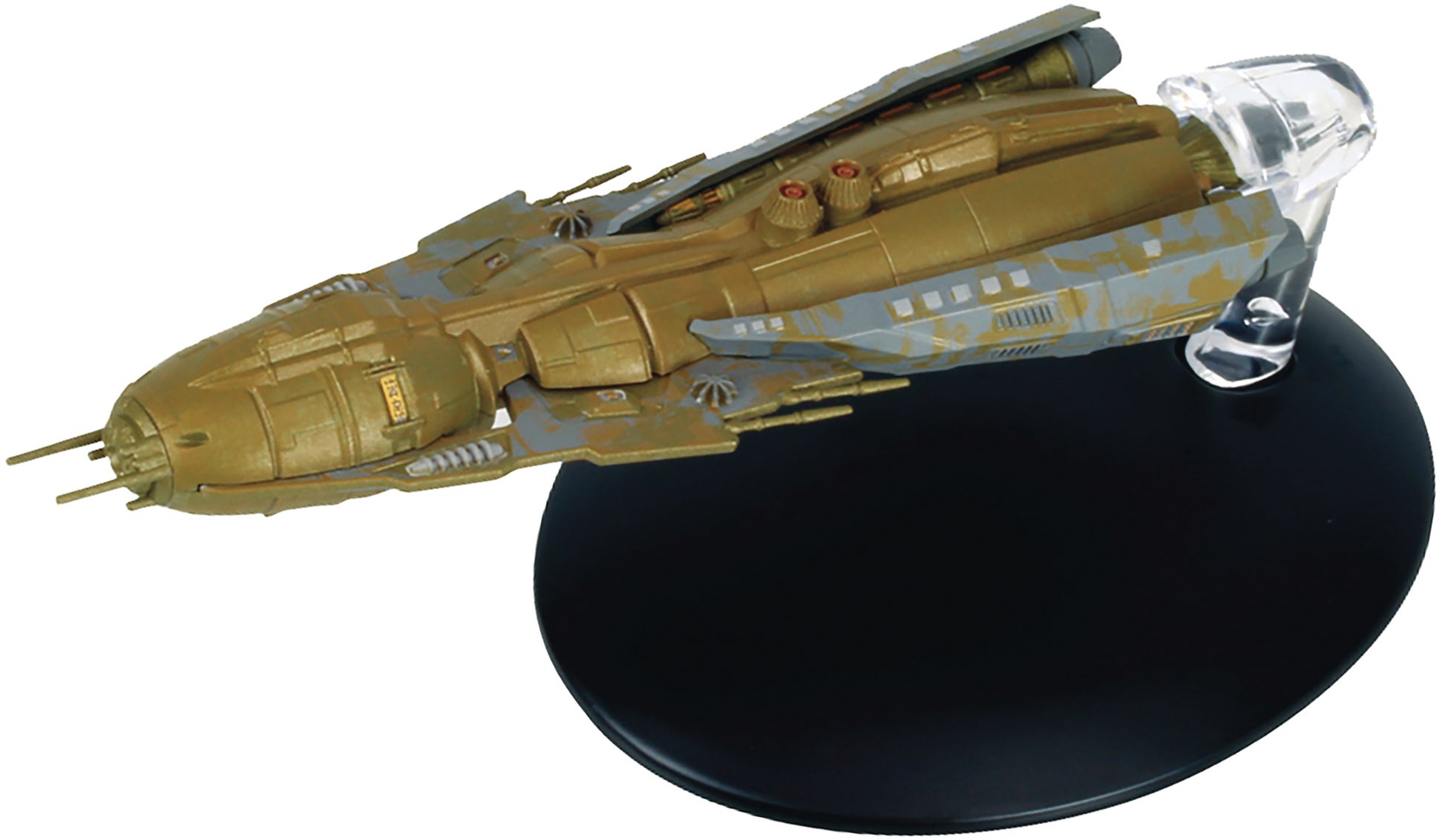 #119 dewutsches Hirogen Holoship Star Trek model mit Magazin Eaglemoss