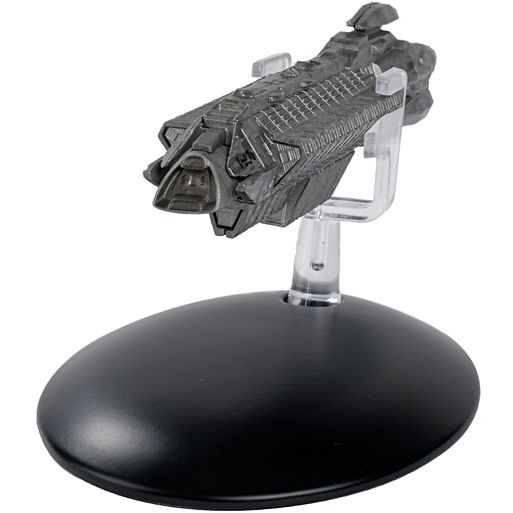 #167 englische Axanar Cargo Vessel Raumschiff Modell mit Magazin Eaglemoss
