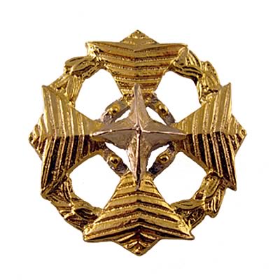 Fleet Admiral Rank Pin large Star Trek II-VI Maroon Uniform Roddenberry Replica Fleet Admiral Rank Pin large Star Trek II-VI Maroon Uniform Roddenberry Replica
