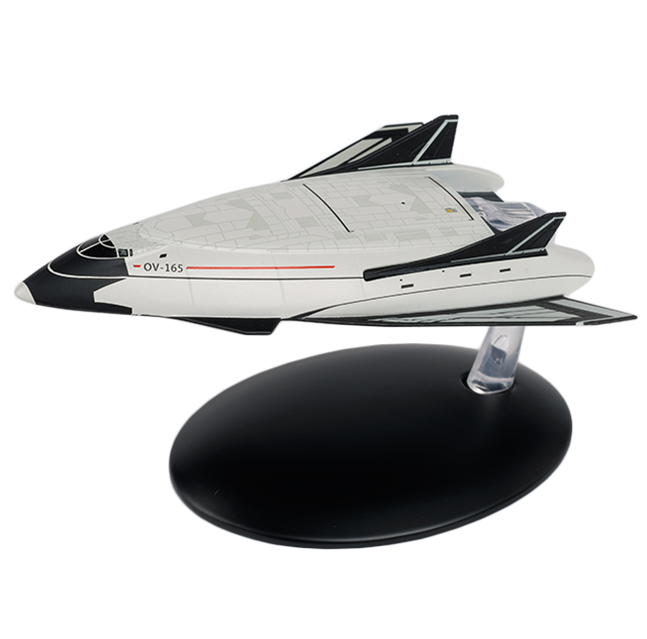 #128 deutsch OV-165 Star Trek Raumschiff Modell mit Magazin Eaglemoss