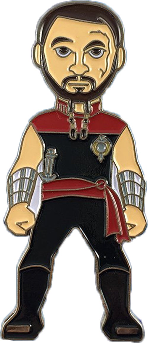 Commander Riker Mirror Version Sammler Pin Star Trek official Collectors Edition